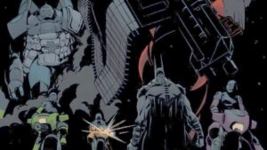 Capa variantes de Absolute Batman #20 com os Robins