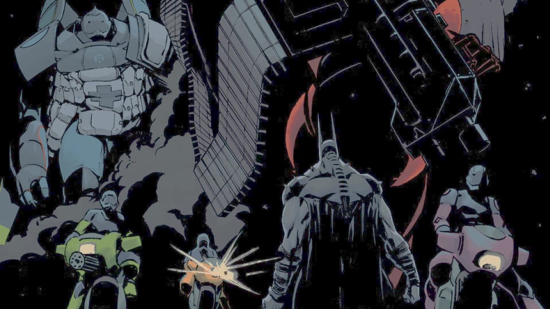 Capa variantes de Absolute Batman #20 com os Robins