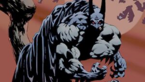 Capa de quadrinhos com Batman e seus crossovers dos anos 90