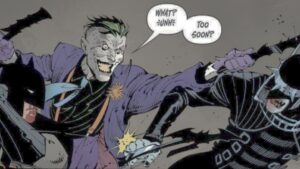 Imagem do Batman Who Laughs em destaque
