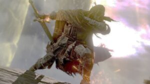 Elden Ring Sword Heart Shura combate