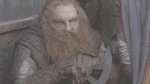 Gimli e sua linha controversa em LOTR
