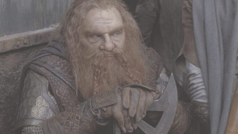 Gimli e sua linha controversa em LOTR