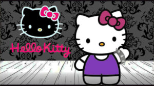 Hello Kitty coleção gótica