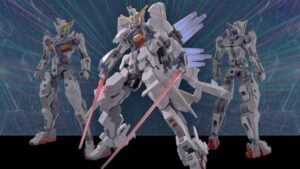 Modelo Gunpla do Gundam Zirius