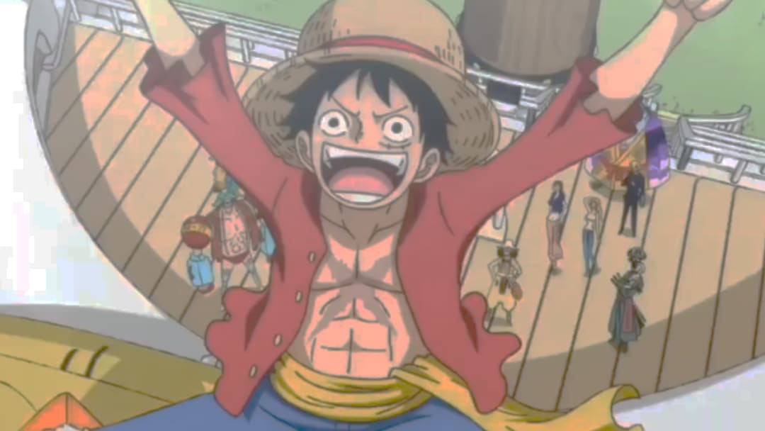 Luffy protagonista anime