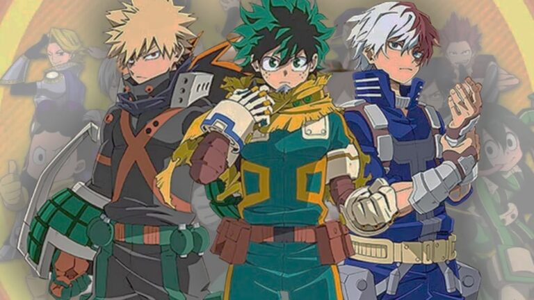 personagens My Hero Academia