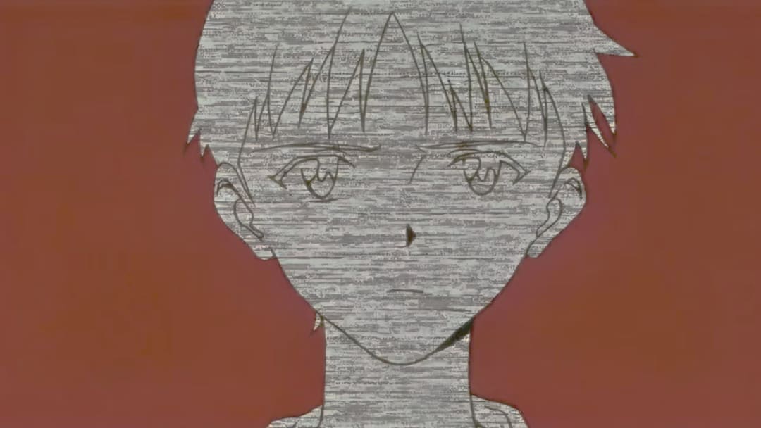 Anime trágico com heróis em desespero