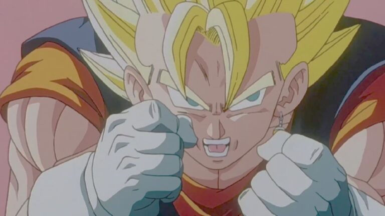 Figura do Super Saiyan Vegito de Dragon Ball Z