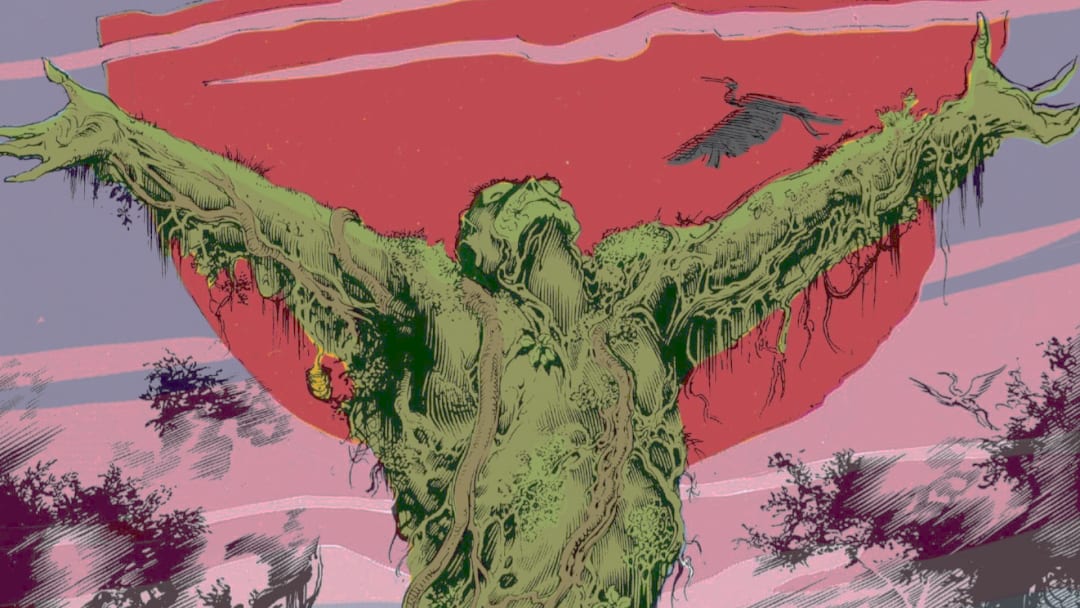 Swamp Thing cruzando com série de horror