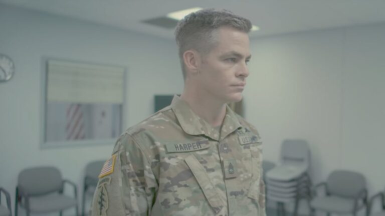 Chris Pine em ação no thriller