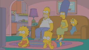 Couch gags em The Simpsons
