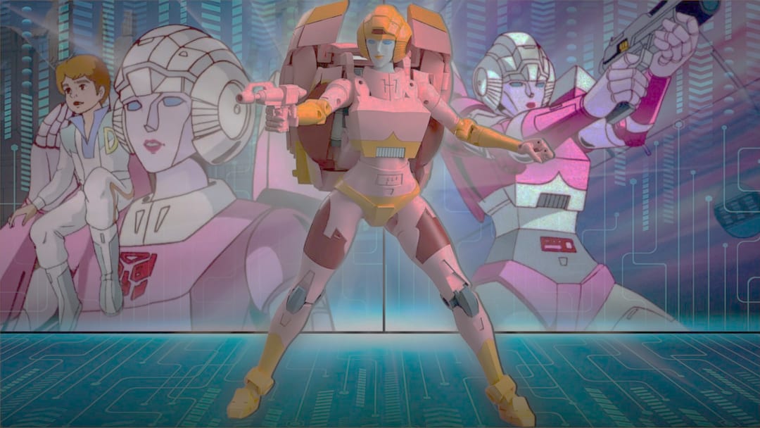 Nova figura de ação da Arcee Transformers