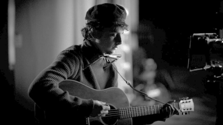 A Complete Unknown, biopic de Bob Dylan com Timothée Chalamet