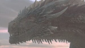 dragões em Game of Thrones e House of the Dragon