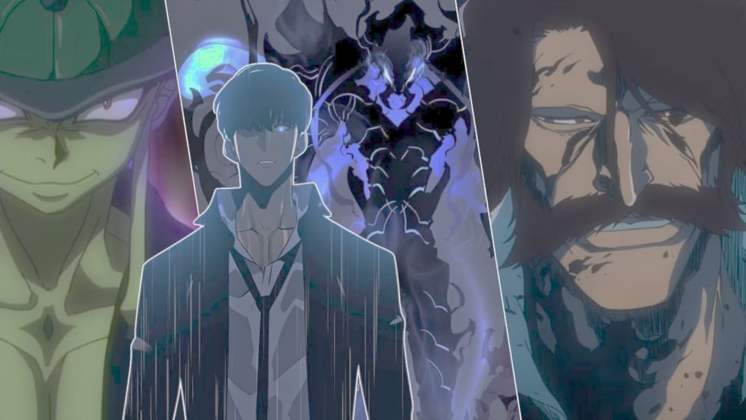 vilões de anime destacados em comparação com Solo Leveling