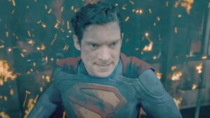 Brainiac e Superman em conflito nos quadrinhos