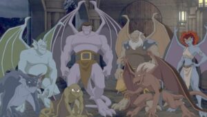 Gargoyles comic com Goliath e o Manhattan Clan