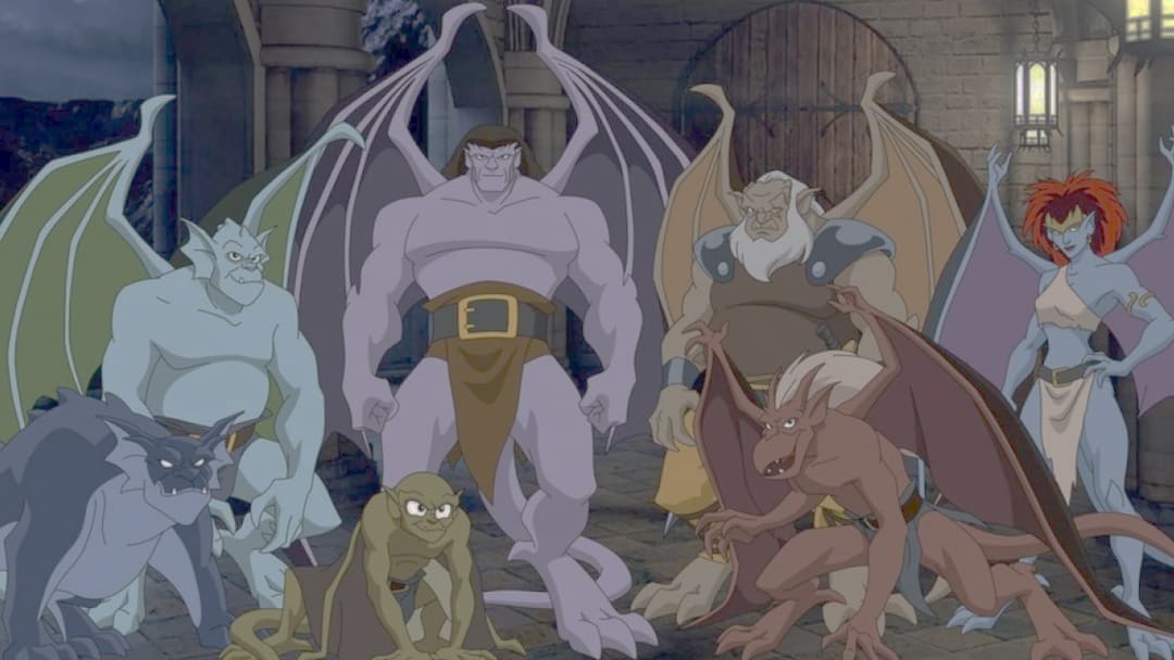 Gargoyles comic com Goliath e o Manhattan Clan