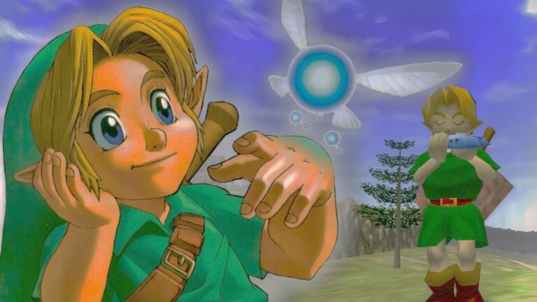Zelda Ocarina of Time com foco em Navi e as mudanças no Switch 2