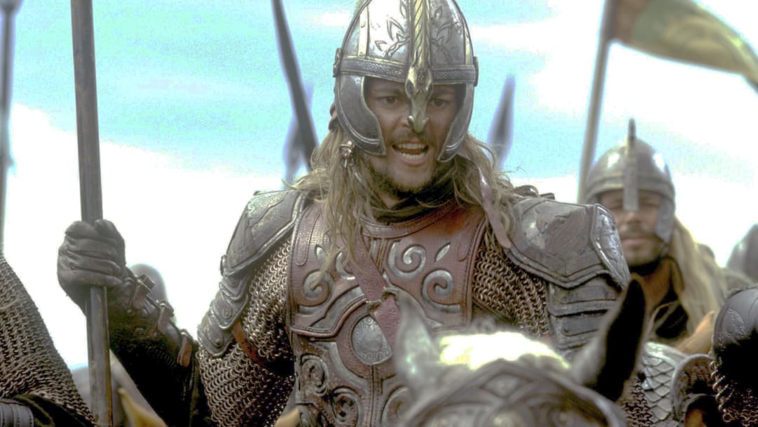 Éomer e Théoden em O Senhor dos Anéis