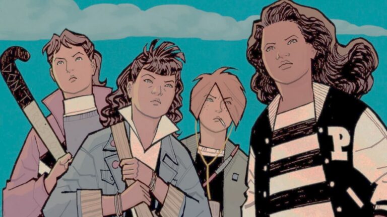 Paper Girls quadrinhos viagem no tempo