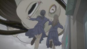 anime perturbador com temas sombrios