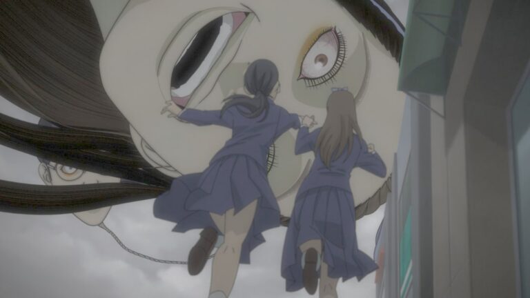 anime perturbador com temas sombrios