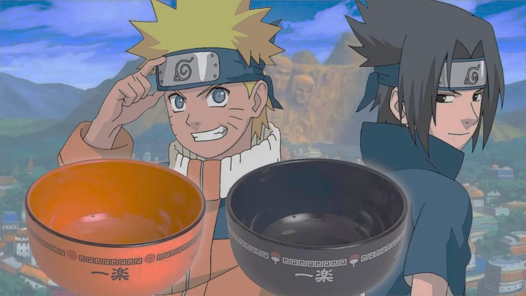 Ichiraku Ramen Naruto com personagens do anime