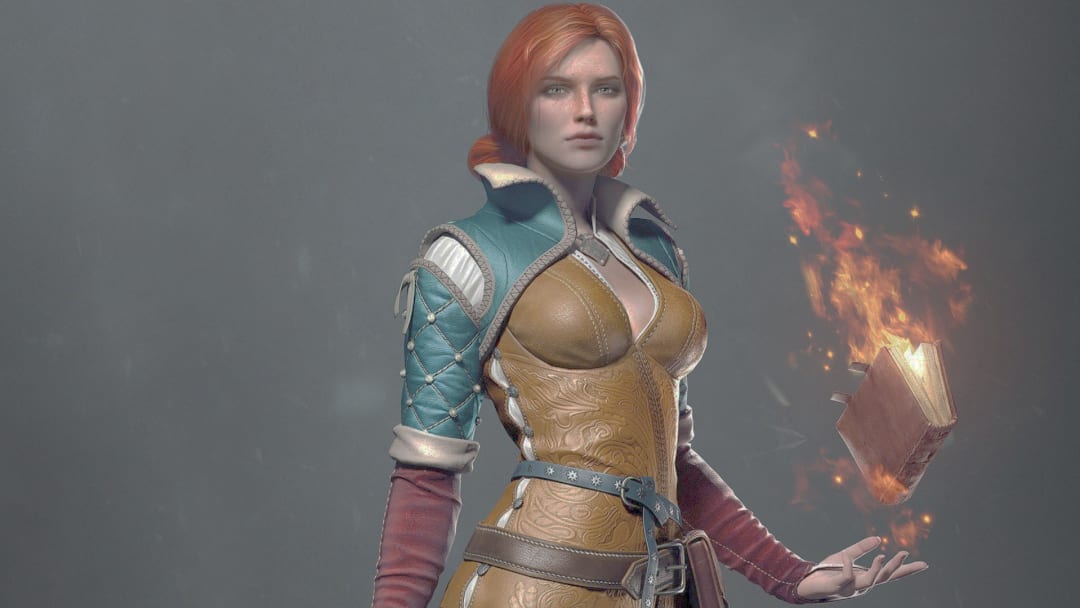 Triss Merigold retorno em nova estátua