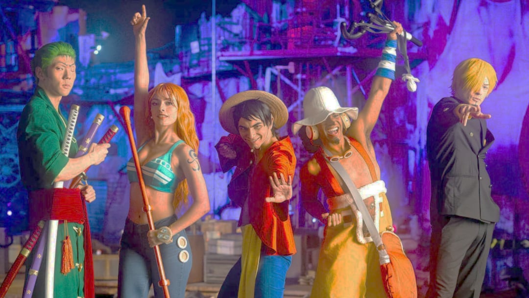 One Piece Universal Studios com show ao vivo emocionante