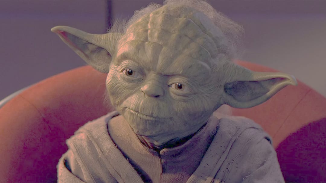 Citação de Yoda em Star Wars sobre emoções e medo
