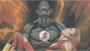 Black Flash figura da DC Comics como item colecionável
