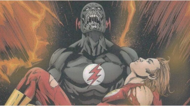 Black Flash figura da DC Comics como item colecionável
