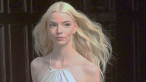 Anya Taylor-Joy Senhor dos Anéis A Caça por Gollum