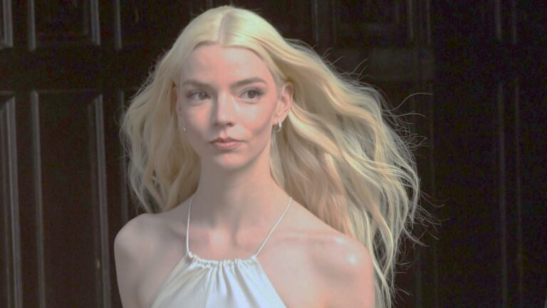 Anya Taylor-Joy Senhor dos Anéis A Caça por Gollum