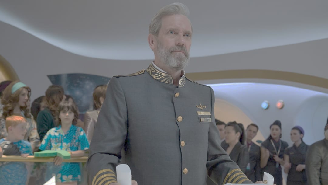 Avenue 5 série com Hugh Laurie em destaque