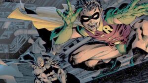 Batman vs Robin com arte impressionante e enredos intensos.