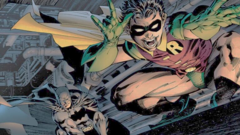 Batman vs Robin com arte impressionante e enredos intensos.
