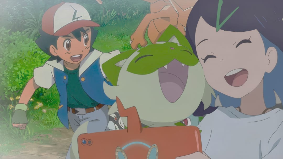 Pokémon trainers anime em batalha