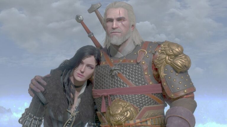 Geralt de Rivia em The Witcher 3