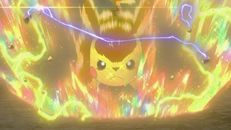 Coleção Pokémon 30th Anniversary com Pikachu de pelúcia
