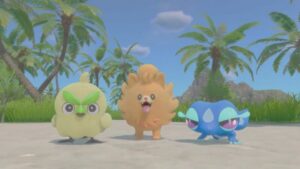 Pokémon Winds e Waves com novos iniciantes e celebrações.