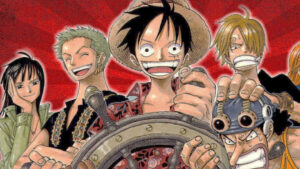 Novos designs de One Piece com Monkey D. Luffy em destaque