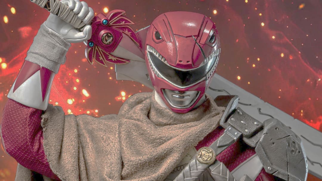 Figura colecionável Red Power Ranger em escala 1:6
