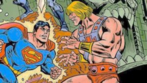 Superman e He-Man crossover nos quadrinhos