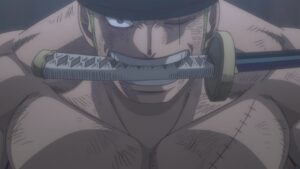 Roronoa Zoro figura detalhada de One Piece