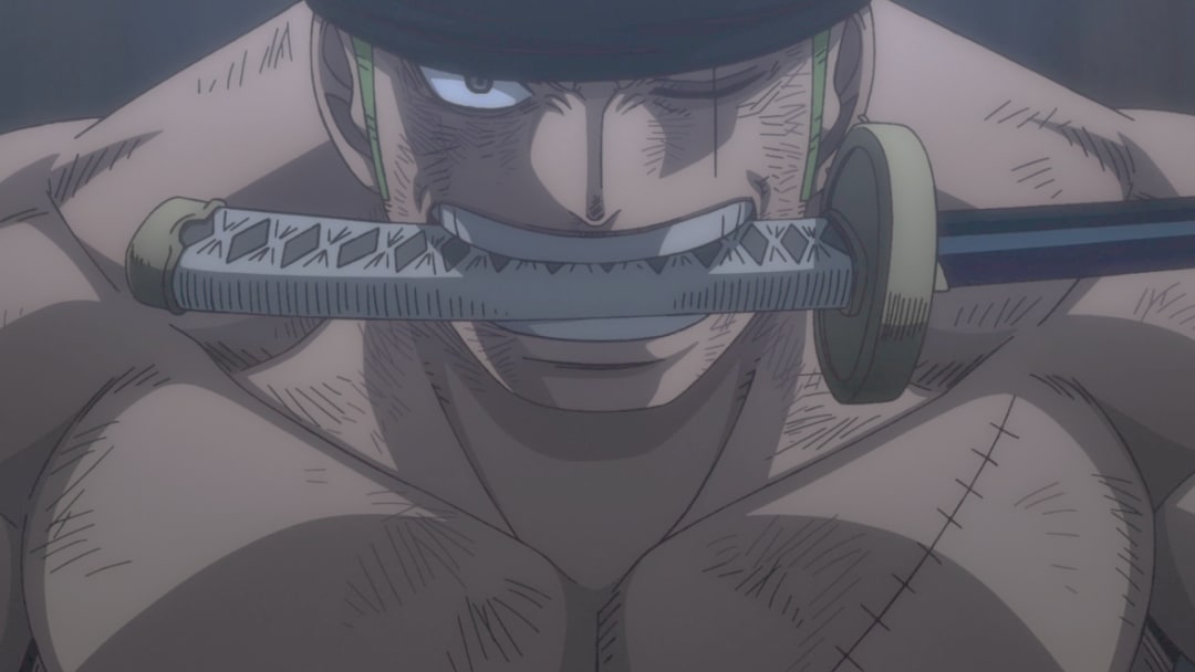 Roronoa Zoro figura detalhada de One Piece