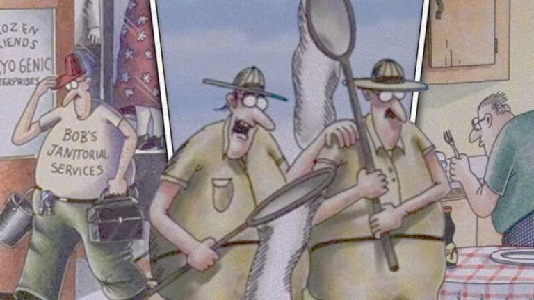 quadrinhos que previram futuro em The Far Side