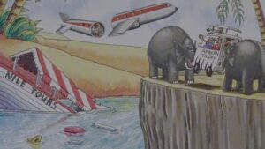 quadrinhos sobre férias em The Far Side